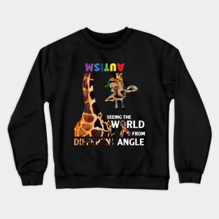 Seeing The World From Different Angle Crewneck Sweatshirt